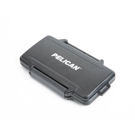Pelican 0945 Memory Card Case for 6 CF Memory Cards, Black