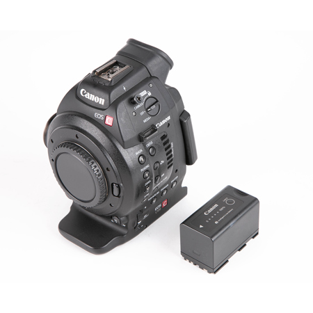 Used Canon EOS C100 Cinema Camcorder Body EF Lens Mount (731