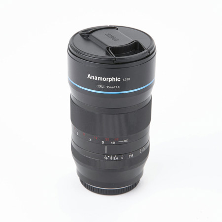 Sirui 35mm f/1.8 Anamorphic 1.33X Lens for MFT - With Sirui 35mm f/1.8 1.33x Anamorphic Lens Adapter for Sony E-Mount