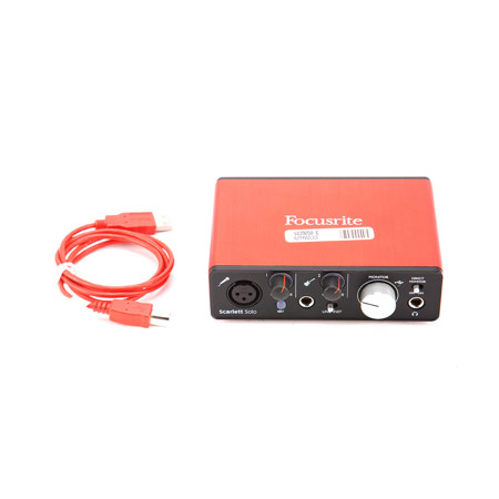 Focusrite Scarlett Solo 2nd Gen 2 Input/ 2 Output USB 2.0 Audio Interface