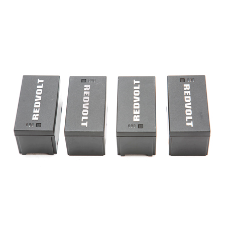 RED Redvolt Package with 4x Redvolt Batteries - Mfr# 740-0024 SKU#1839158