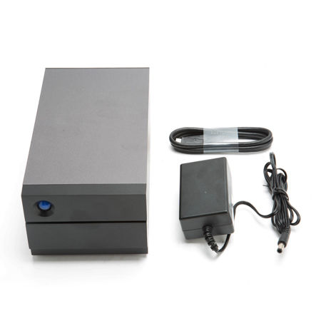 LaCie 2big 28TB 2-Bay USB 3.1 Type-C RAID Hard Drive Array - SKU#1839772