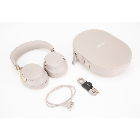 Bose QuietComfort Ultra Wireless Noise Cancelling Over-Ear Headphones Sandstone