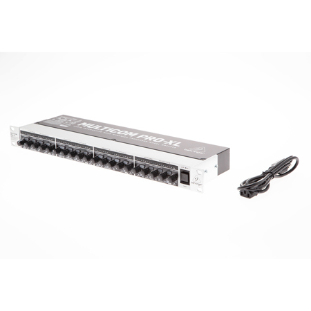 Behringer Multicom Pro-XL MDX4600 4 Channel Compressor/Limiter and Peak Limiter with Dynamic Enhancer & Low Contour Filter, 0.35Hz-200kHz Frequency Response