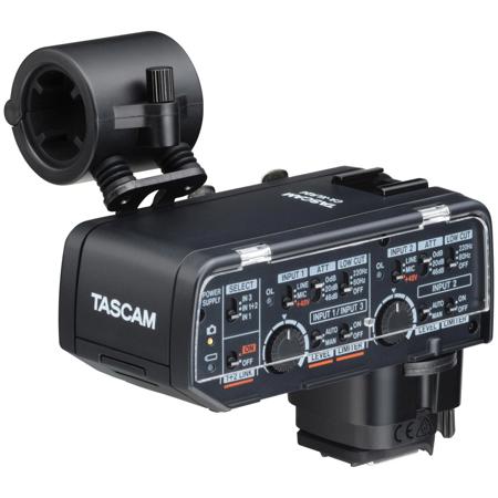 Tascam CA-XLR2d-C XLR Microphone Adapter Kit for Canon Cameras - SKU#1841229