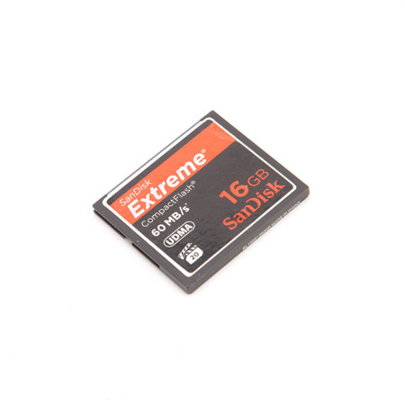 SanDisk 16GB Extreme Compact Flash Memory Card - SKU#1841889