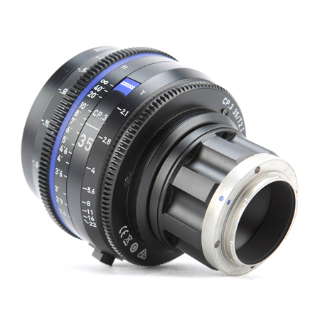 Carl Zeiss CP.3 cp3 レンズ 35mm T2.1 EF USED Zeiss CP.3 35mm T2.1 Compact Prime Cine Lens for Sony E