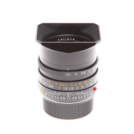 Used Leica 35mm Summilux-M ASPH FLE Lens, Black, #11663