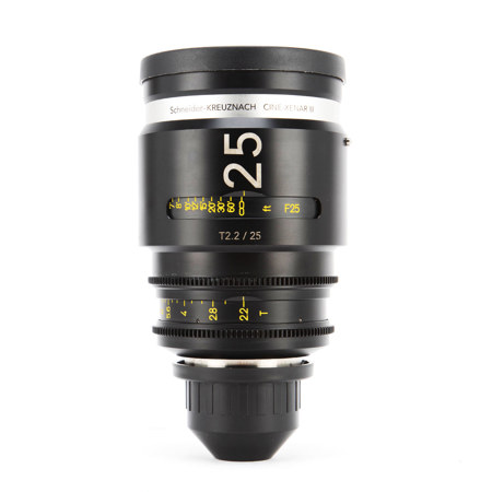Schneider Cine-Xenar III 25mm Lens with PL-Mount (FT) T2.2 - SKU#1843744