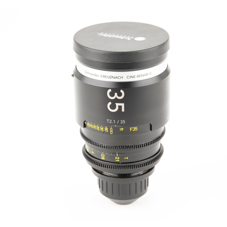Schneider Cine-Xenar III 35mm PL MET Lens - T2.1 SKU#1843836