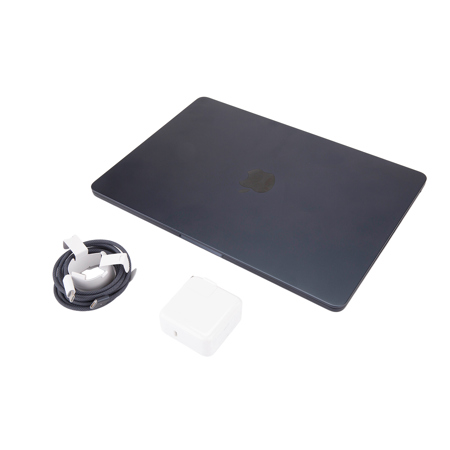 Apple MacBook Air 13.6" with M3 Chip (Early 2024) 30W Adapter 16GB Midnight 8-Core / 10-Core 256GB SSD