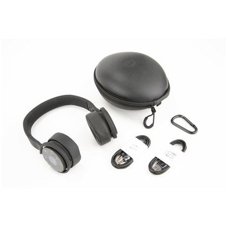 Muzik LTD Wireless On-Ear Smart Headphones - Black - SKU#1845256