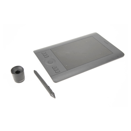 Wacom PTH451 Intuos Pro Pen and Touch Tablet - 6.2x3.9" Active Area SKU#1845393