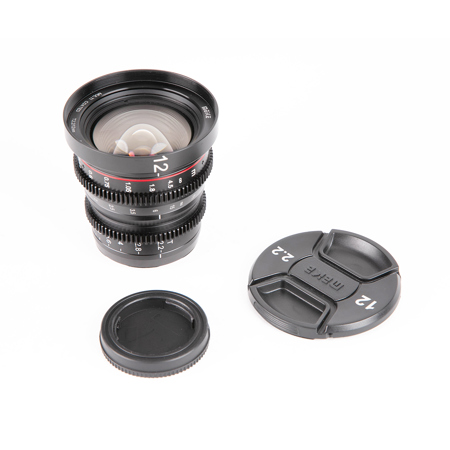 Used Meike 12mm T2.2 Manual Focus Wide Angle Cinema Lens for