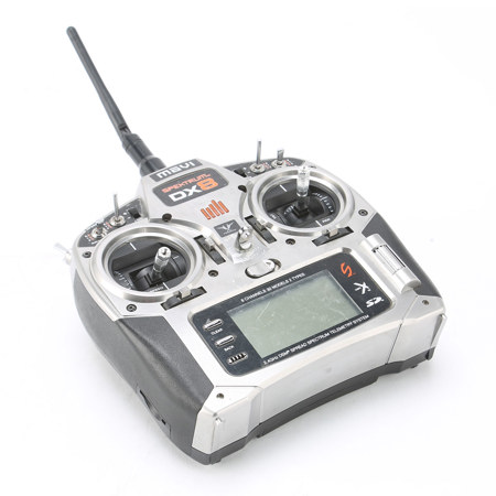 Spektrum SPMR8810 DX8 DSMX 8-Channel Transmitter - SKU#1845712