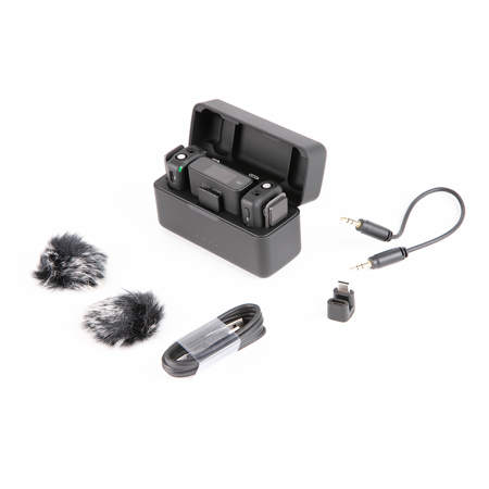 DJI Mic 2-Person Compact Digital Wireless Microphone System/Recorder SKU#1846280