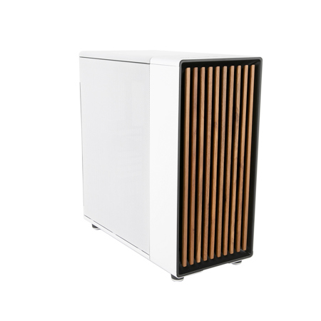 Fractal Design North ATX Mid-Tower Computer Case with Mesh Side Panel, Chalk White