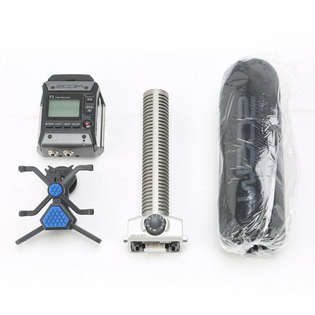 Zoom F1 Field Recorder with Shotgun Microphone - SKU#1847103