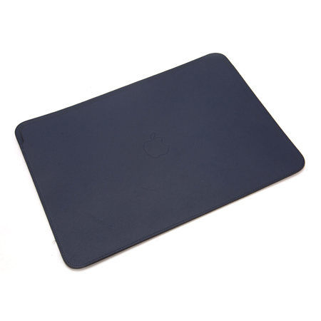 Apple Leather Sleeve for 13" MacBook Pro - Midnight Blue SKU#1847611