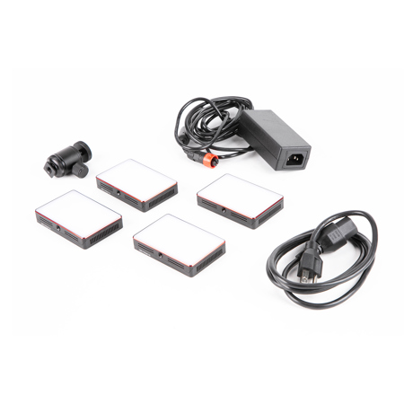 Aputure MC RGBWW Mini LED 4-Light Travel Kit