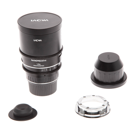 Venus Optics Laowa Nanomorph 80mm T2.4 1.5x S35 Anamorphic Lens ARRI PL/Canon EF