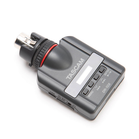 Tascam DR-10X Plug-On Micro Linear PCM Recorder - SKU#1848511