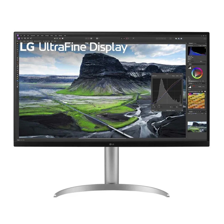 LG UltraFine 32UQ850V 32" 16:9 4K Ultra HD IPS LCD HDR Monitor - White #1850075