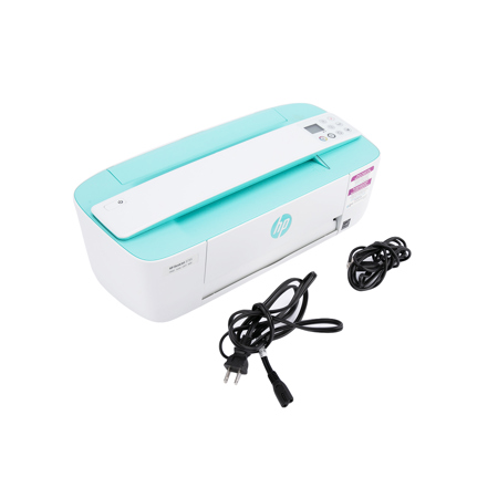 HP DeskJet 3755 All-In-One Wireless Inkjet Printer, Up to 8ppm Black/5.5 ppm Color, Up to 4800x1200dpi, 60 Sheet Standard Input Tray - Print, Scan, Copy, Sea Foam Green