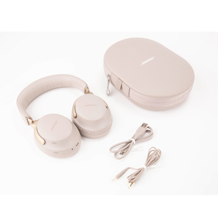 Bose QuietComfort Ultra Wireless Noise Cancelling Over-Ear Headphones Sandstone