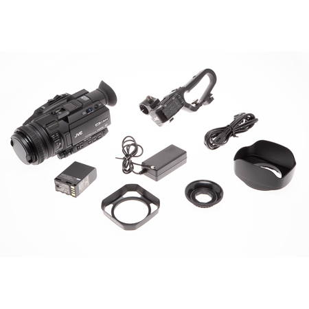 JVC GY-HM170 4KCAM Compact Professional Camcorder - (14 Hours) SKU#1851247