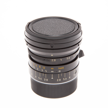Leica 21mm f/2.8 ELMARIT-M ASPHERICAL Black Super Wide Angle Manual Focus Lens for M System. please note this lens is not 6-bit coded}