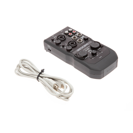 Zoom U-24 2-In/4-Out Handy Audio Interface - SKU#1852459