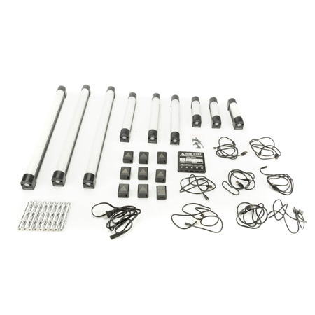 Quasar Science Q-Lion 3x3 Lithium Ion Battery LED Light Kit