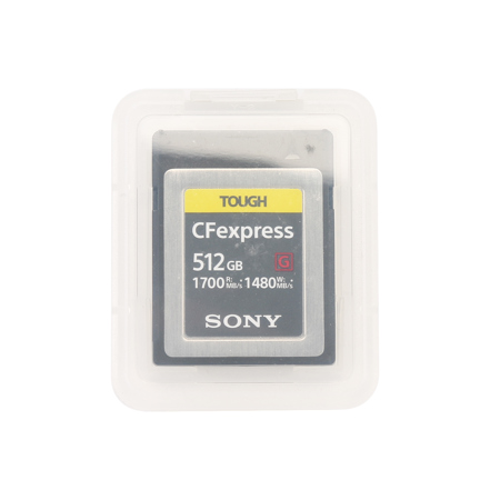 Sony CEBG512/J 512GB CFexpress Type B Tough Memory Card - SKU#1853552