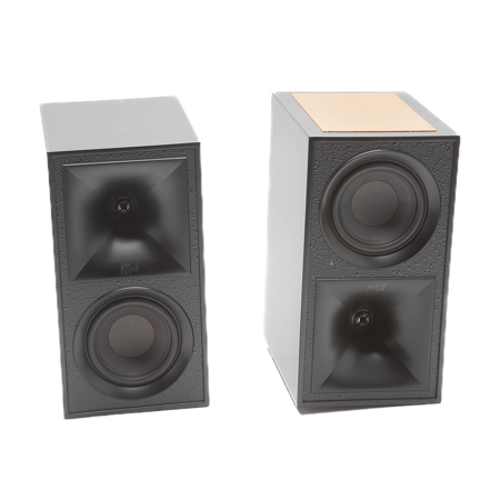 Klipsch The FIVES Powered Bookshelf Speakers - Pair (Matte Black)