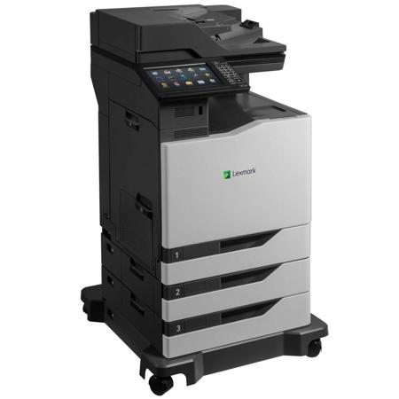 Lexmark CX825dte Color Laser Multifunction Printer, 55 ppm, 1750 Pages Standard - Print, Copy, Scan, Fax