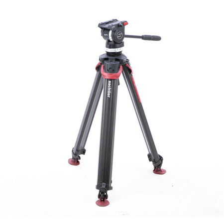 Sachtler Ace XL MK II Fluid Head with Flowtech 75 Carbon Fiber Tripod SKU1856043