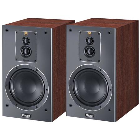 Magnat Signature 503 170W 3-Way Bass Reflex Shelf Speaker - Mocca, Pair #1856121