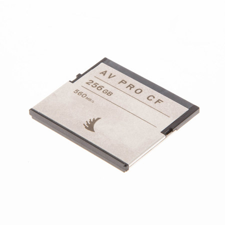 Angelbird AV PRO CF 256GB Memory Card, 550MB/s Read and 400MB/s Write Speed