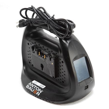 Anton Bauer Performance DUAL 2-Position Gold-Mount Charger - SKU#1857633