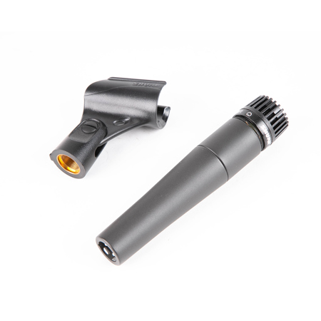Shure SM57-LC Cardioid, Dynamic Handheld Wired Microphone.