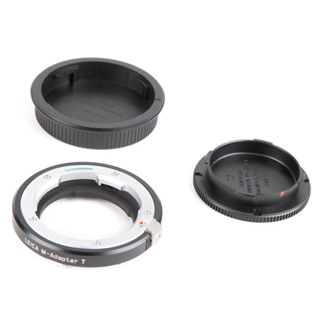 Leica M-Adapter-T #18771, for Leica T or SL Cameras, Black