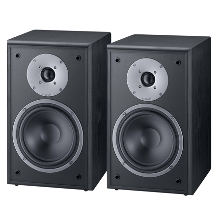 Magnat Supreme 202 200W Two-Way Bass Reflex Shelf Speaker - Pair, Black #1858285