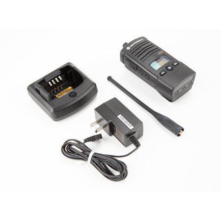 Motorola RDX Business Series RDU4160D 16-Channel Two-Way UHF Radio with Display