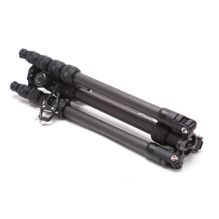 3 Legged Thing Punks Brian 2.0 5-Section Carbon Fiber Travel Tripod with AirHed Neo 2.0 Ball Head, Darkness