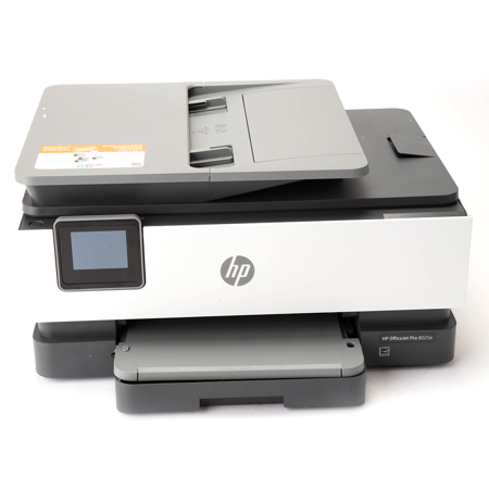 HP OfficeJet Pro 8025e Wireless Duplex All-In-One Color Thermal Inkjet Printer, 10ppm Black/Color