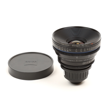 Zeiss Compact Prime CP.2 35mm/T2.1 T* Lens - Feet, PL Mount SKU#1859480