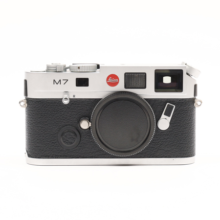 Leica M7 0.72 35mm Rangefinder Camera Body Silver with 0.72 viewfinder magnification - #10504