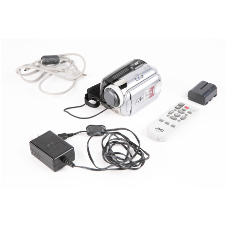 JVC GZ-MG21U 1/6" 680k CCD 2.5" LCD 32X Optical Zoom HDD/Flash Memory Camcorder