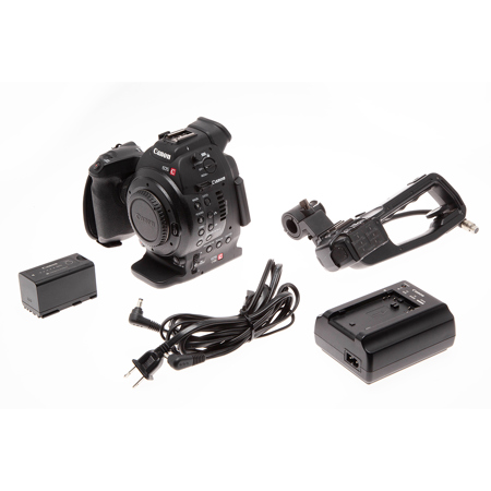 Canon EOS C100 Cinema Camcorder with Dual Pixel CMOS AF Feature Upgrade - EF